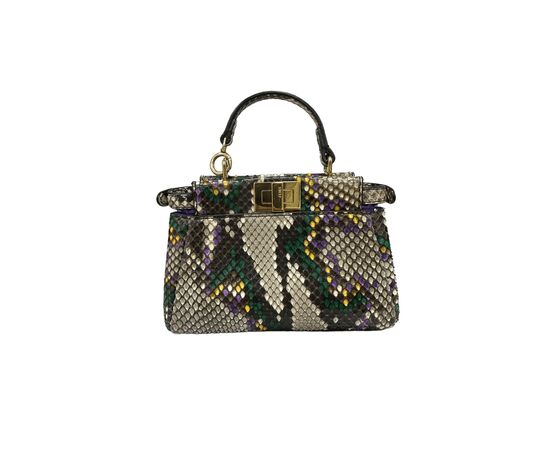 Fendi Peekaboo IseeU Micro Multicolor
