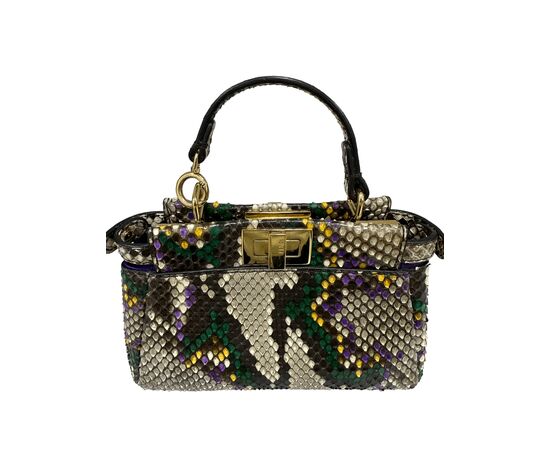 Fendi Peekaboo IseeU Micro Multicolor