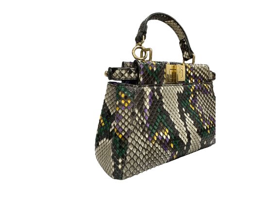 Fendi Peekaboo IseeU Micro Multicolor