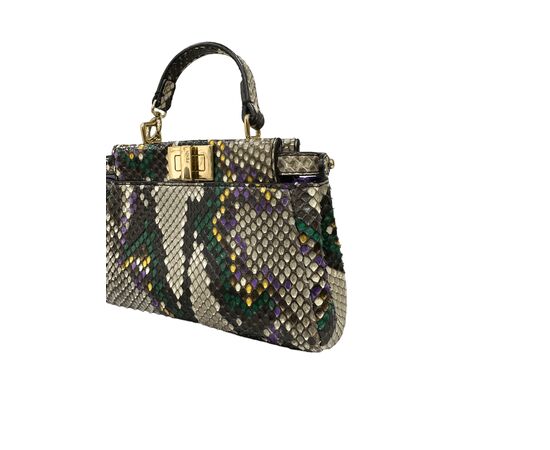 Fendi Peekaboo IseeU Micro Multicolor