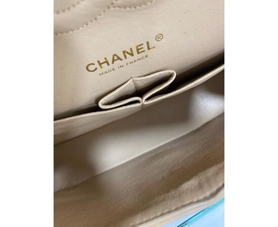 Chanel 2.55 Beige Bicolor
