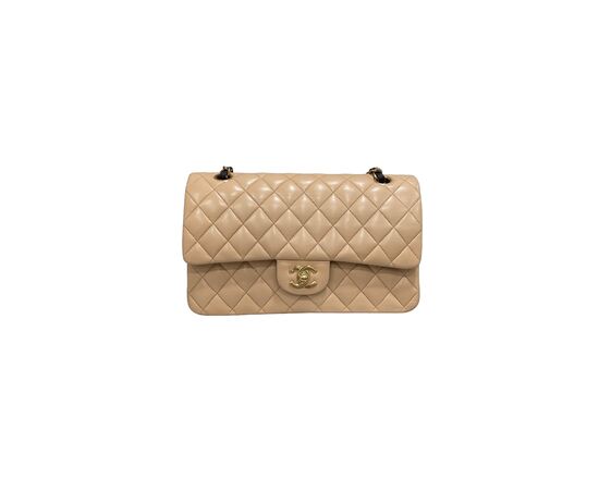 Chanel 2.55 Beige Bicolor