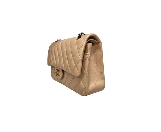 Chanel 2.55 Beige Bicolor