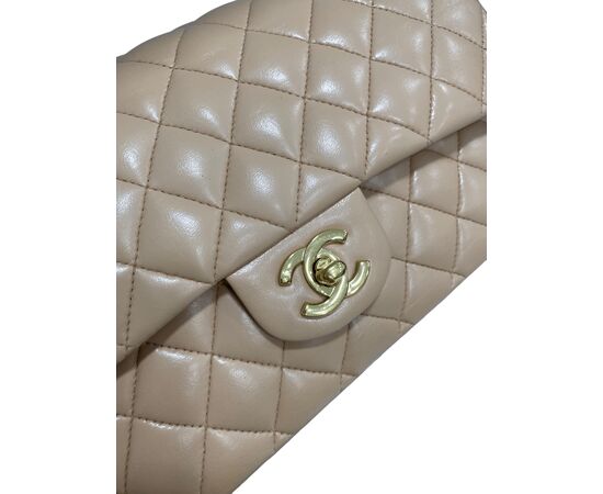Chanel 2.55 Beige Bicolor