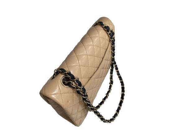 Chanel 2.55 Beige Bicolor