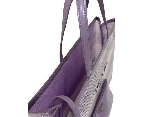 Prada Shopper Paillettes Lilla