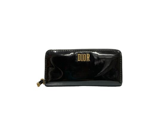 Dior Portafoglio Vernice Nera
