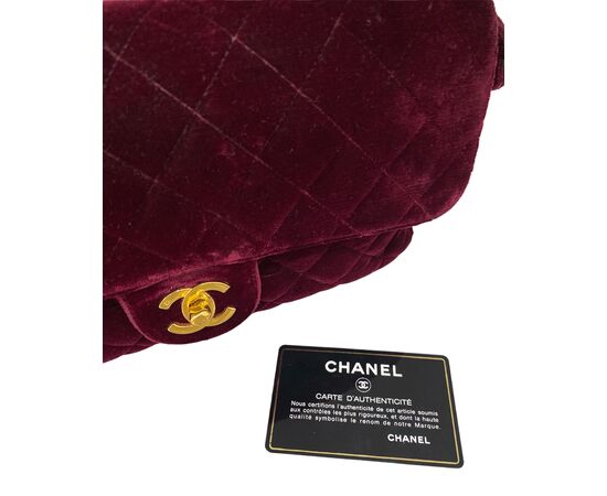 Chanel Zaino Vintage Velluto