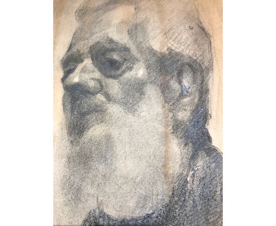 Antonio Mancini 1852- 1930 Portrait     