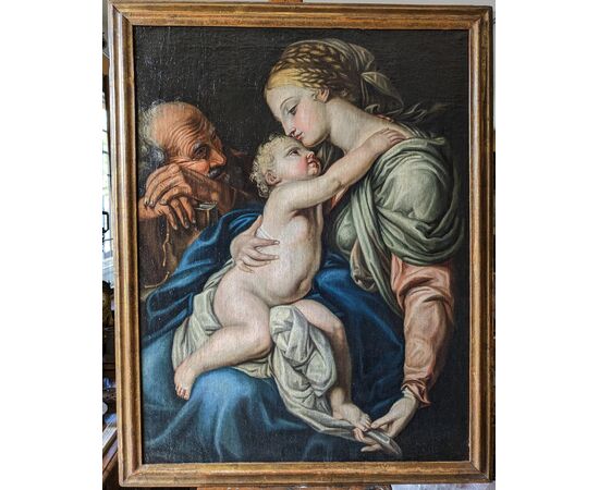 Madonna con il bambino e Giuseppe