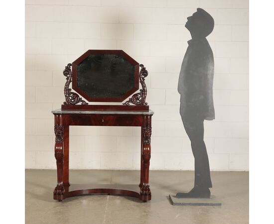 Genovese Console with Mirror     