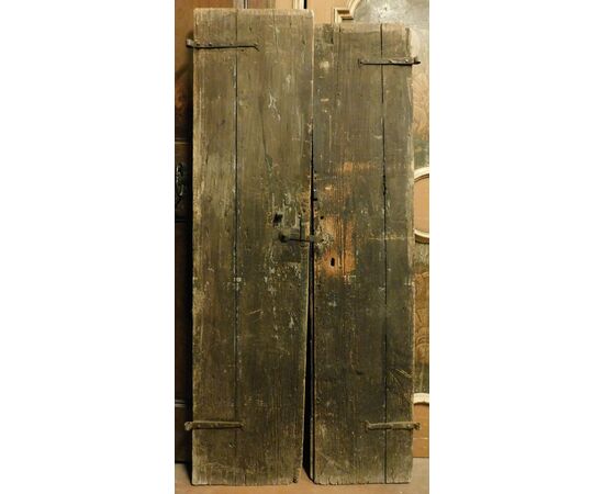 PTL641 - Porta laccata e dipinta, epoca '700, cm L 92 x H 202