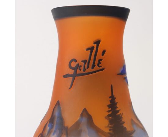 Vaso Vintage in Stile Gallé '900