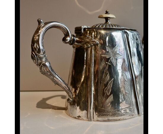 Antique Sheffield Teapot     
