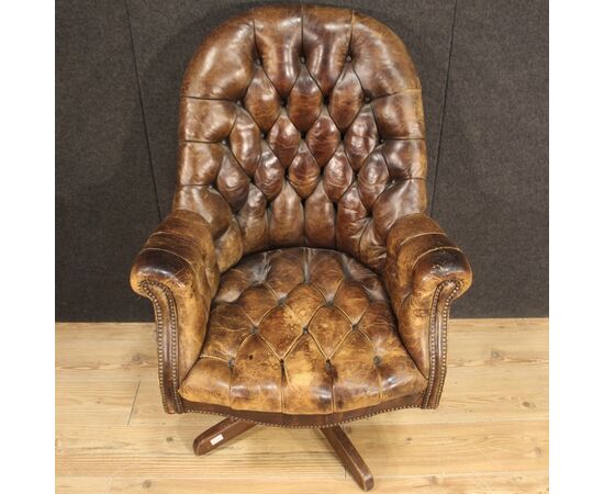 30's Leather Armchair