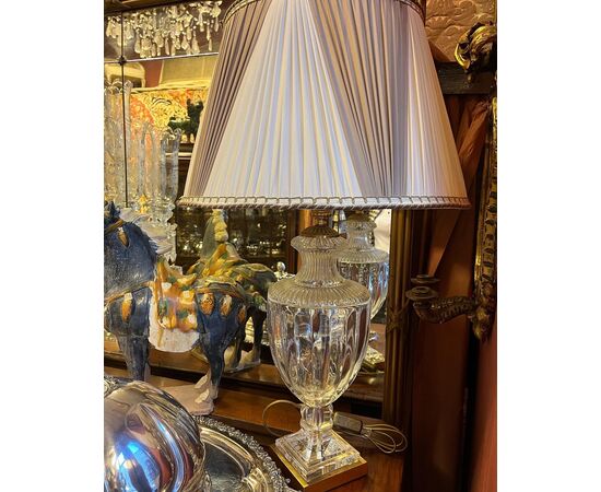 Lampada in vetro di Murano in stile impero.