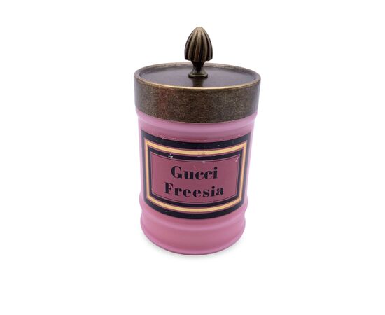 GUCCI Accessorio Home Decor in Vetro Col. Rosa Freesia M
