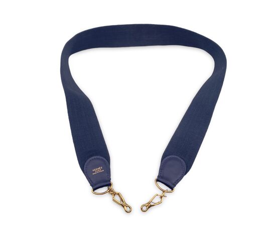 HERMES Accessorio in Tela Col. Blu n.a. M