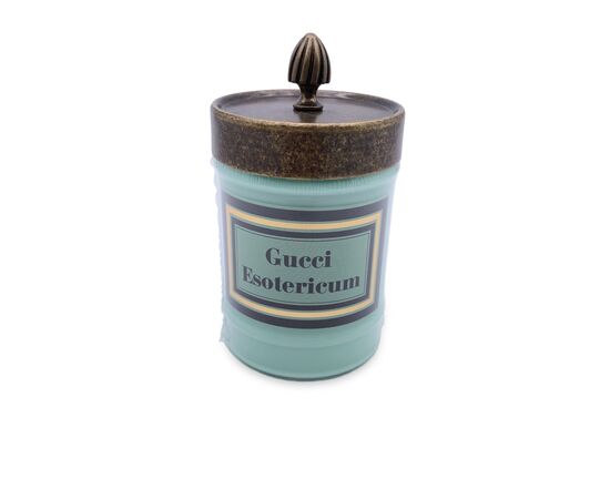 GUCCI Accessorio Home Decor in Vetro Col. Verde Esotericum M
