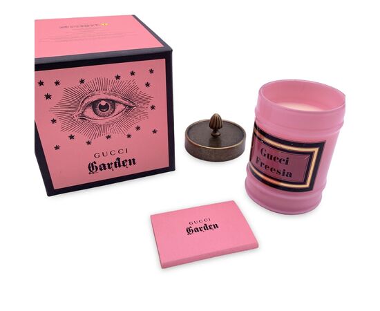 GUCCI Accessorio Home Decor in Vetro Col. Rosa Freesia M