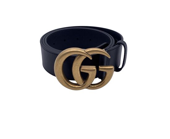 GUCCI Cintura in Pelle Col. Nero Marmont