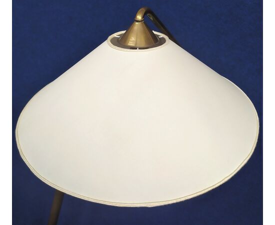 Novalux - Extendable brass floor lamp - Italy 1950s     