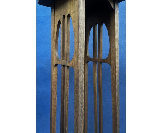 Gueridon in legno tardo Liberty - Italia anni '20