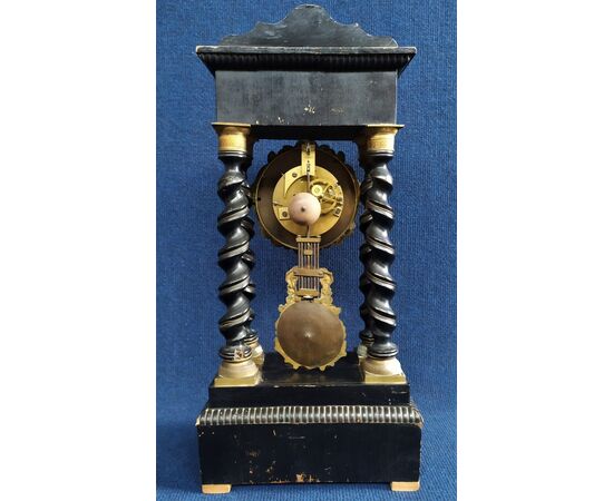 Orologio a pendolo Carlo X -cm 50 h- Francia XIX sec.