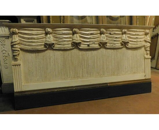 darb182 - boiserie in legno laccato, xx secolo, disponibili 22 mq 
