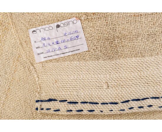 Kilim Turco SIVAS nel colore naturale della lana - nr. 884