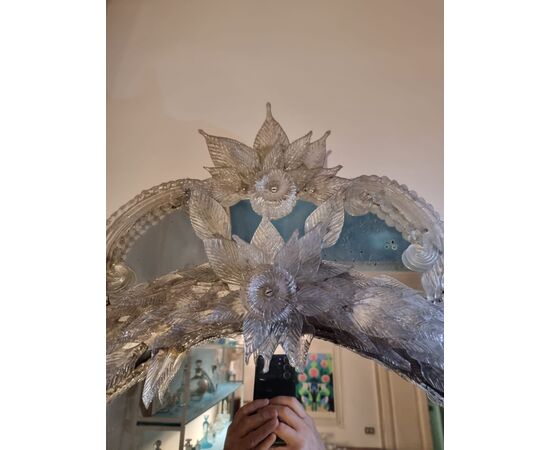 Bellissima specchiera veneziana del XIX secolo