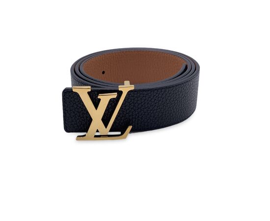 LOUIS VUITTON Cintura in Pelle Col. Nero M9151