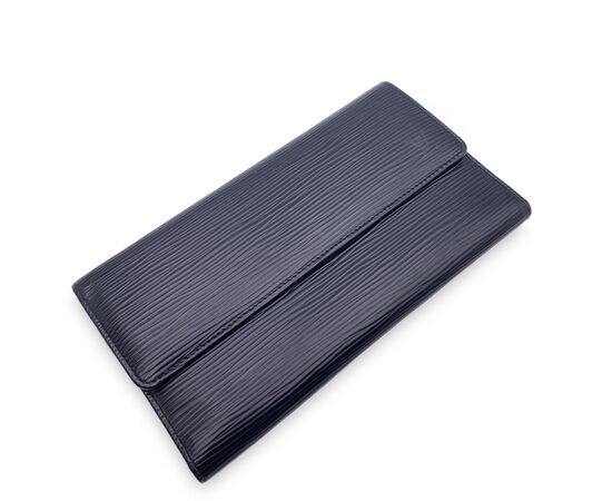 LOUIS VUITTON Portafoglio in Pelle Col. Nero International Wallet M