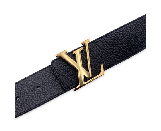 LOUIS VUITTON Cintura in Pelle Col. Nero M9151