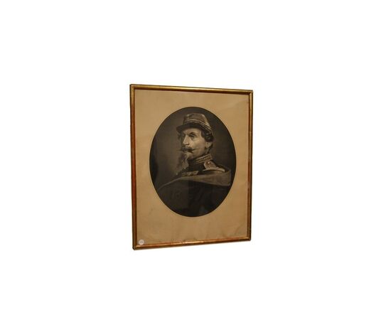 Coppia di Ritratti di Napoleone III e Moglie del 1800 - Pastelli