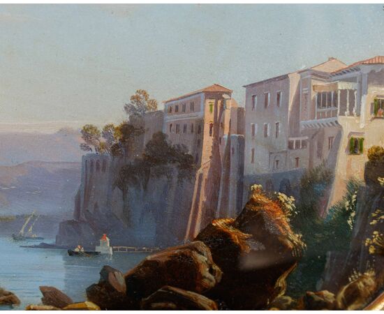 XIX secolo, vedute di Napoli e Paestum