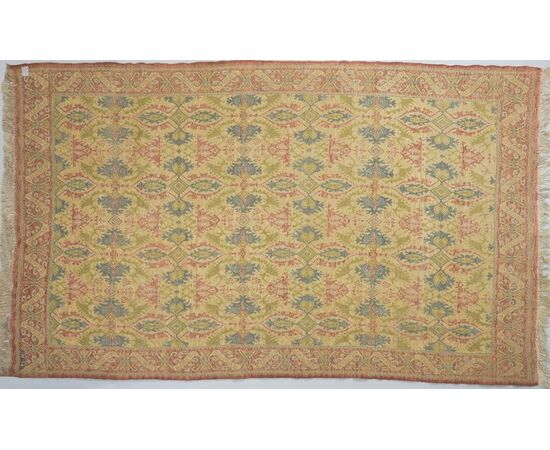Old Cuenca Carpet from Spain     