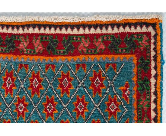 Pair of small AFSHAR Persian carpets - Pahlavi period - nr. 481-482 -     