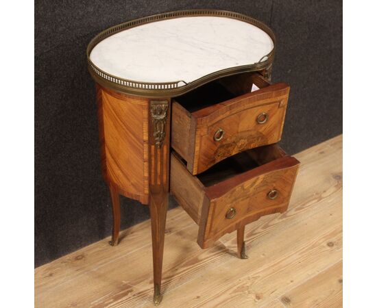 Bedside table in Napoleon III style from the 20th century