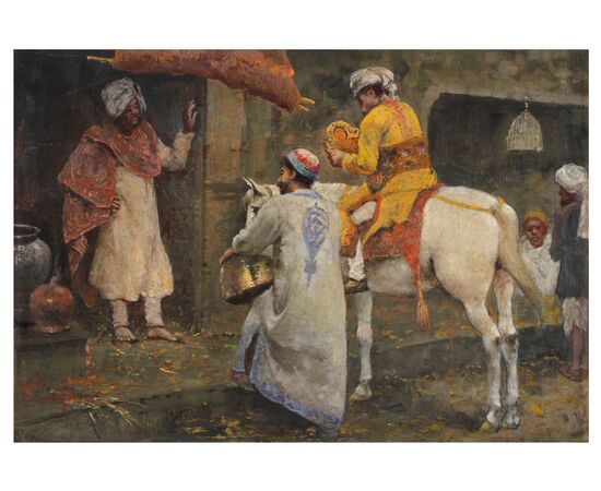 Pittore orientalista della fine del XIX secolo