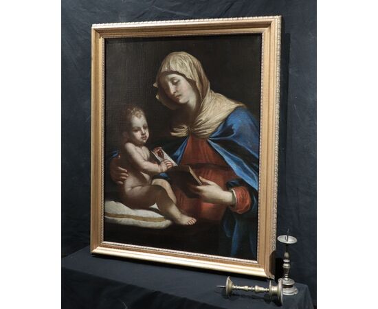 Bartolomeo Gennari (Bologna 1594-1661) - Madonna con Bambino