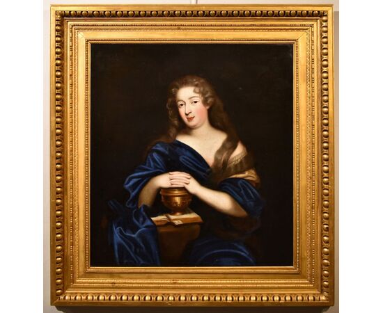 Ritratto di Louise Renée de Keroualle come Maddalena, Pierre Mignard, detto Le Romain (Troyes 1612 – Parigi 1695), attribuito