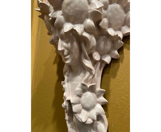 Mensole in maiolica, L’Arte della ceramica 1900