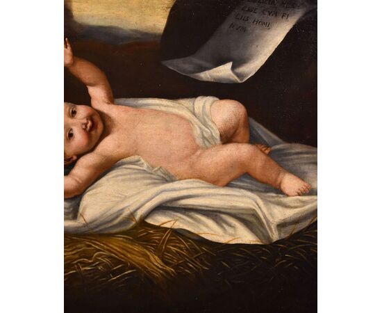 Gesù Bambino, Pittore Lombardo attivo nel XVII secolo