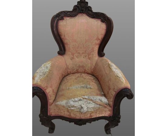 Pair of armchairs Neapolitan