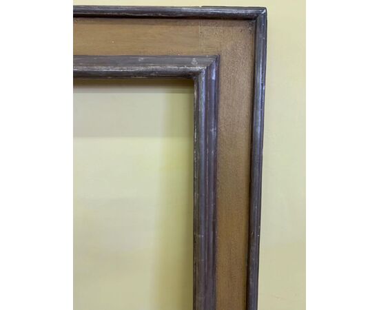 Lacquered seventeenth century frame.     