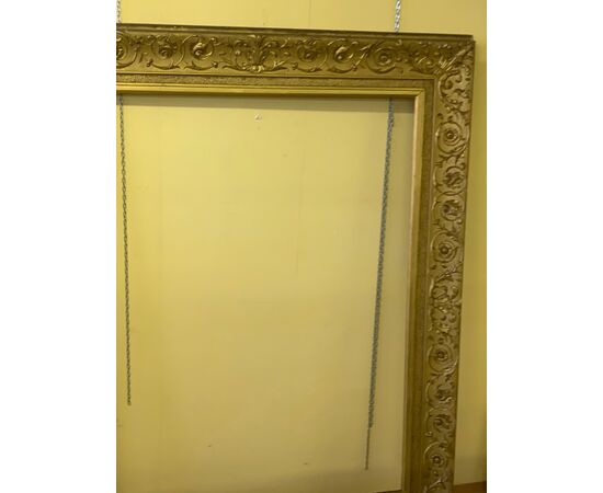 Golden frame early 19th century, 124 x158 cm     