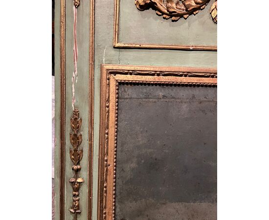 Specchiera dipinta XVIII secolo