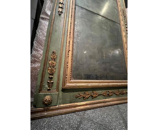 Specchiera dipinta XVIII secolo
