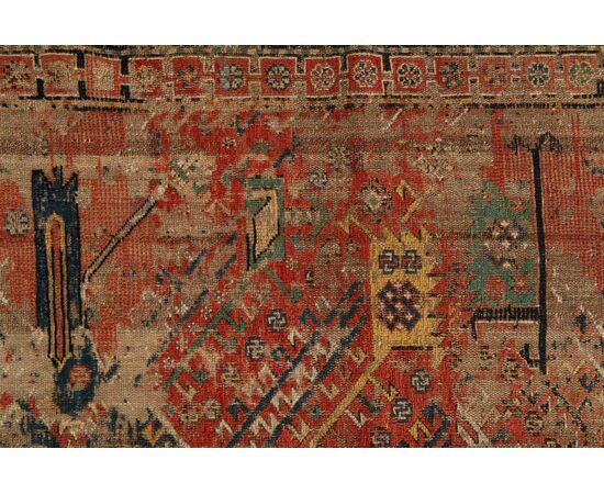 Fragment of SUMAKH (from private collection) -     